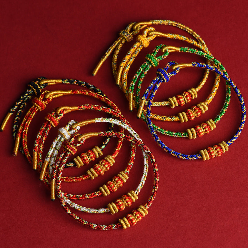 12 Chinese Zodiac Lucky Bracelets for Men & Women – Birth Year Blessing Bands