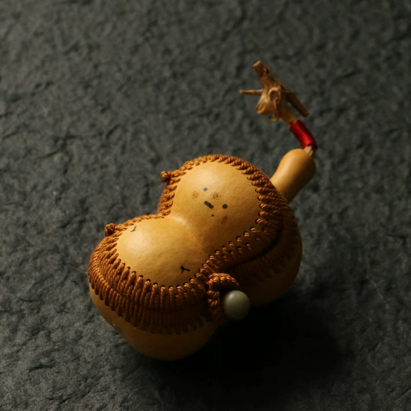 Adorable Handmade Gourd Storage Bag – Perfect for Wenwan & Small Collectibles