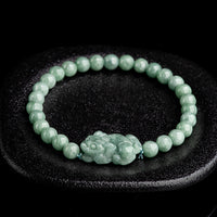 A-grade Jade Pixiu Feng Shui Bracelet – Attract Wealth & Protect Fortune