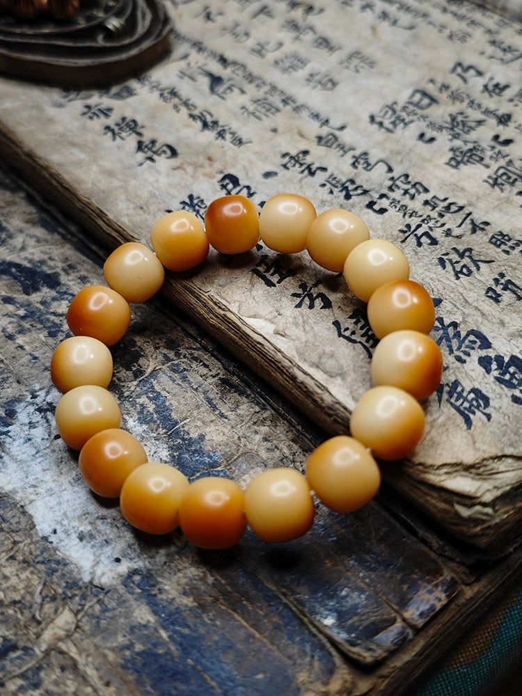 Handmade Meditation Bracelet Bodhi Seed Beads Bracelet