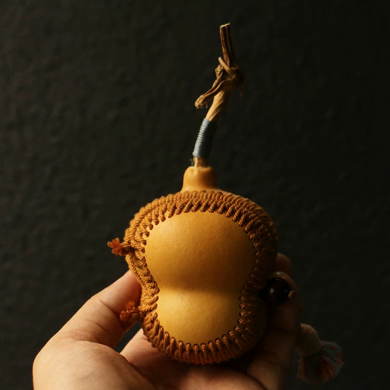 Handcrafted Gourd Storage Bag – Perfect for Wenwan Storage