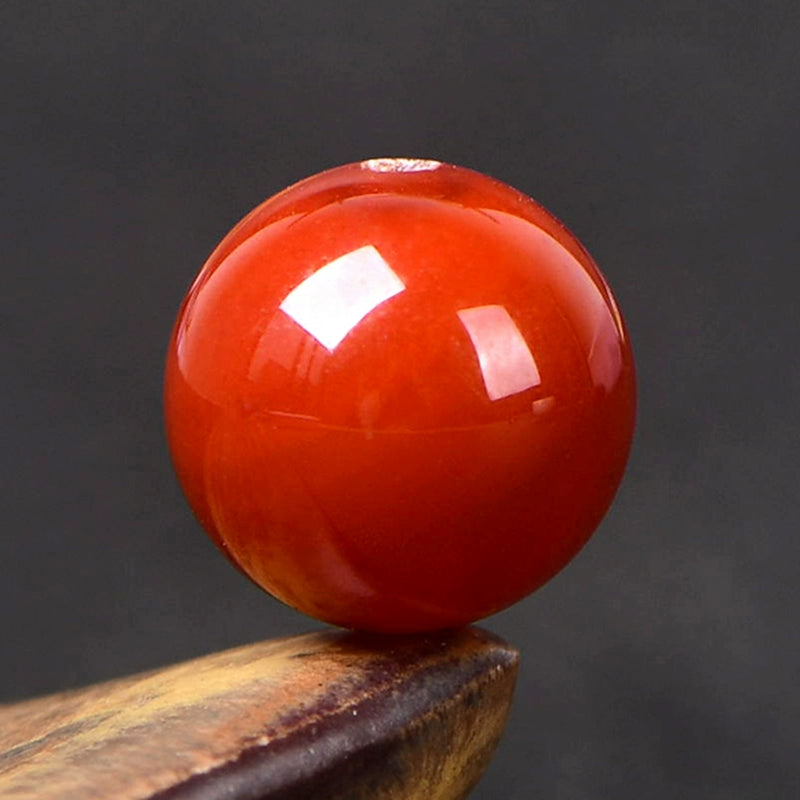 Buddha3bodhi 7A Natural South Red Agate Gemstone Protection Beads