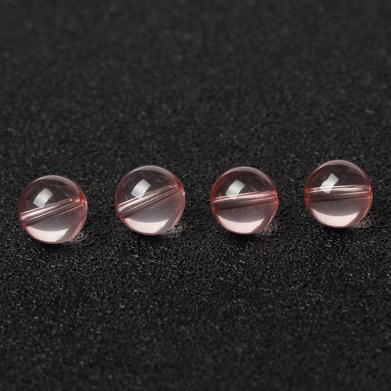 Buddha3bodhi Natural Mozambique Rose Quartz Crystal Healing Crystal Bead