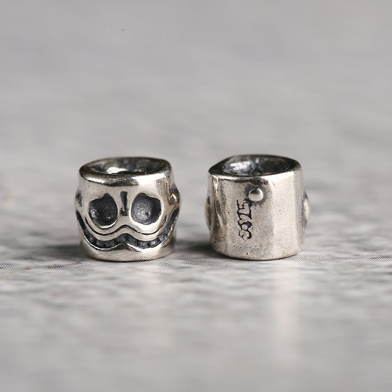 S925 Silver, Joy Corpse Dolin Master with Bead Dumb, Buddha Bead Disciple Bead Accessory