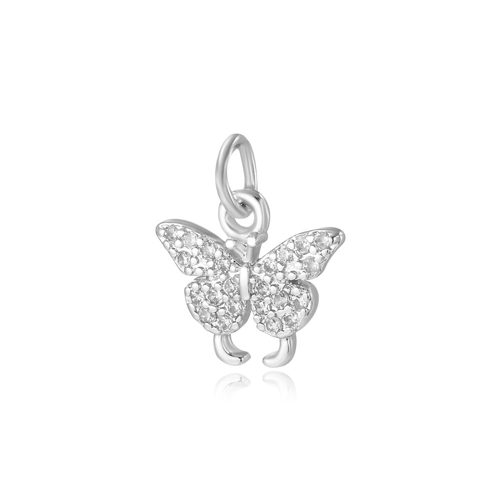 Butterfly & Bow Zircon Spacer– DIY Charms for Necklaces, Bracelets & Earrings