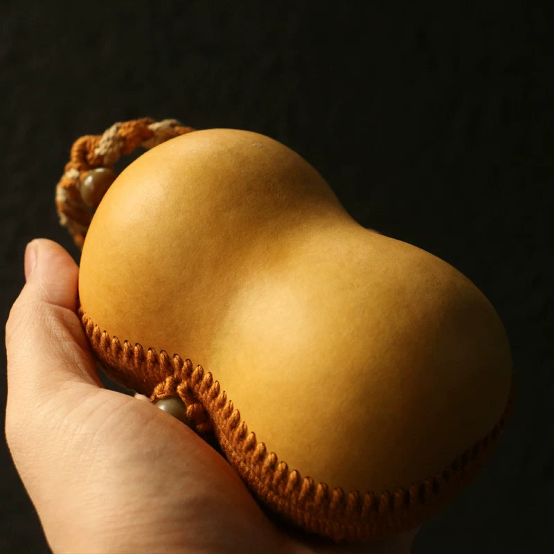 Premium Aged Gourd Handcrafted Bag – Wenwan & Bracelet Storage