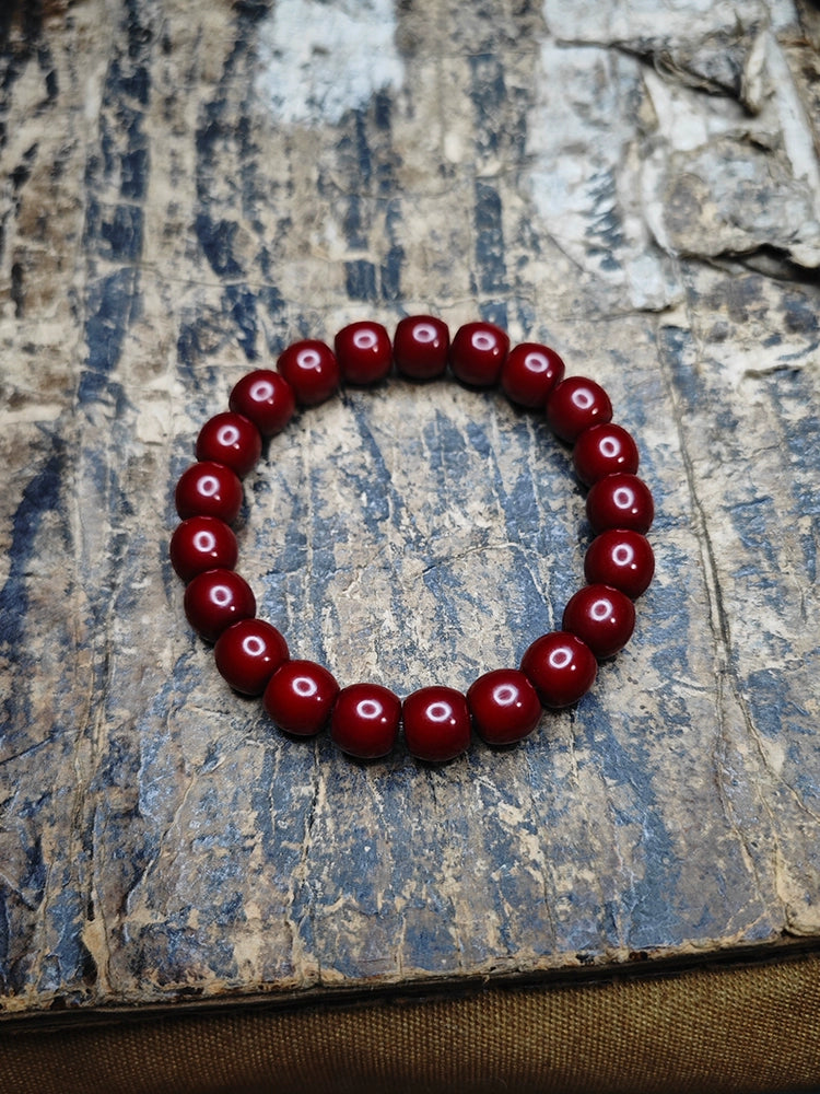 Red Bodhi Bracelet  Beads for Meditation