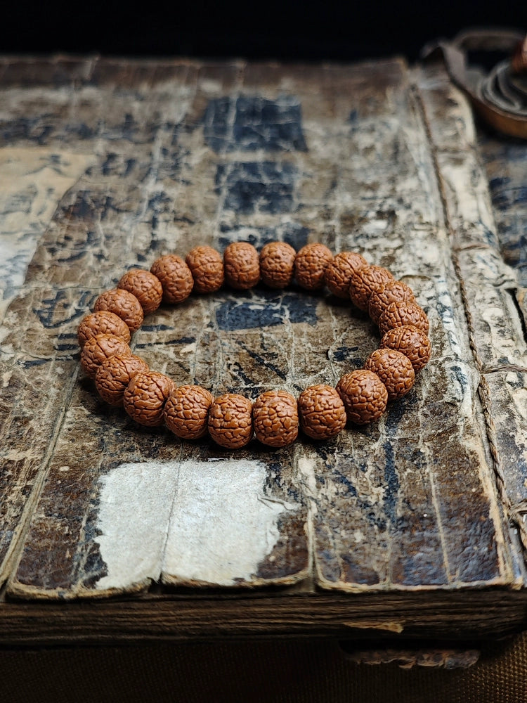 Dragon Scale Pattern Small King Kong Bodhi Bead Bracelet