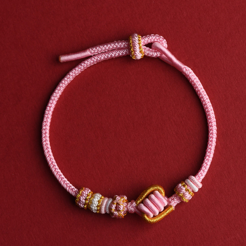 Handmade Red String Couple Bracelet – A Symbol of Love, Protection, and Lasting Blessings