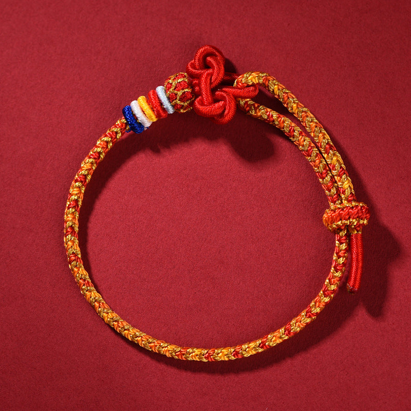 Handmade Red String Couples Bracelet for Luck and Good Fortune