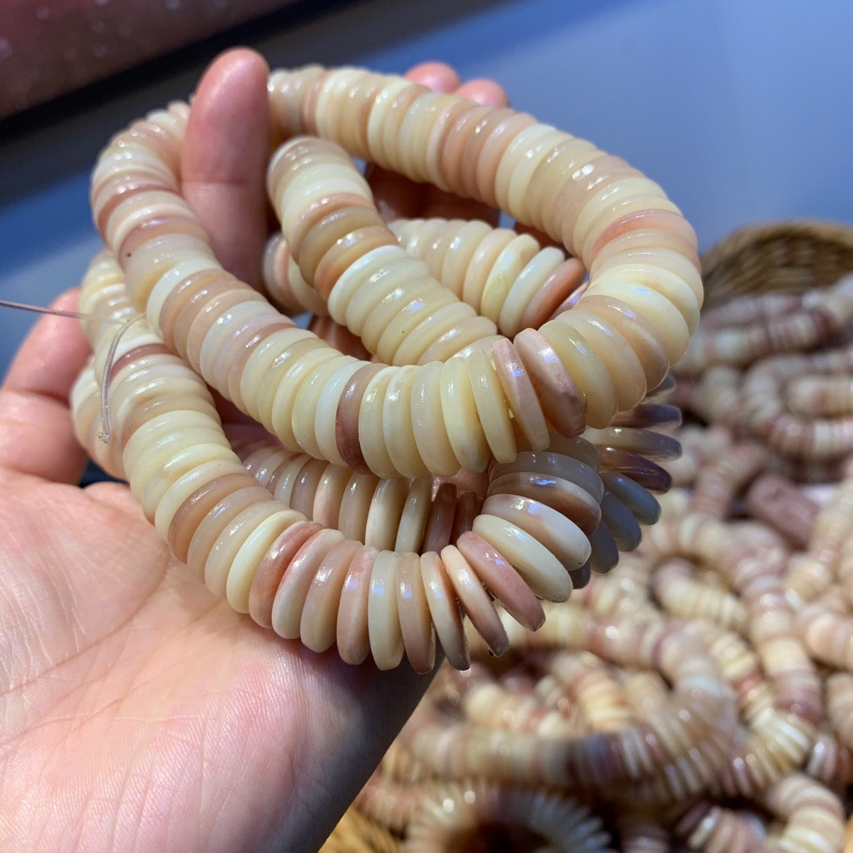 Camel Bone Flake Bracelet（14mm*3mm）