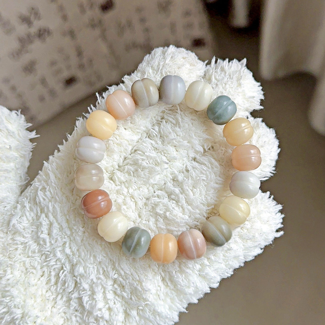 Morandi Toned Burger Bodhi Bracelet - Multicolor Options