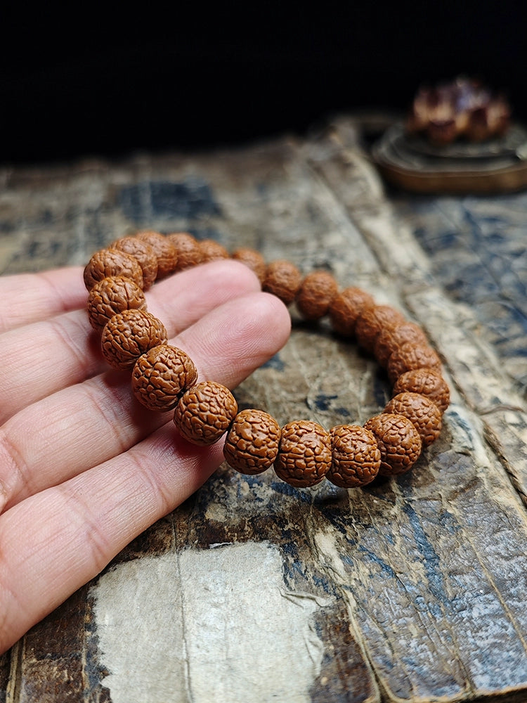 Dragon Scale Pattern Small King Kong Bodhi Bead Bracelet