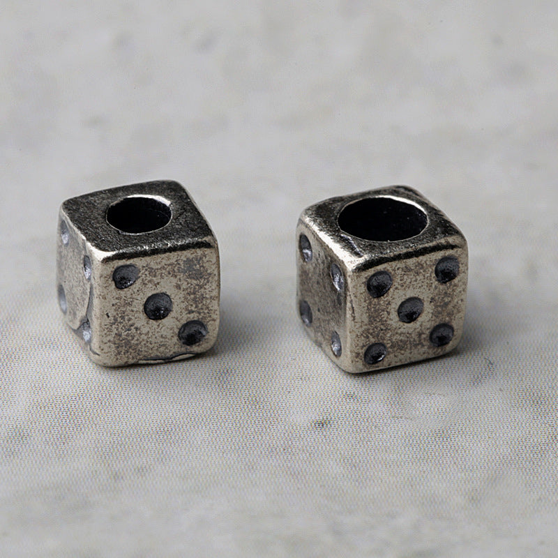 S925 Silver, Tibetan Auspicious Tianmu Dice.