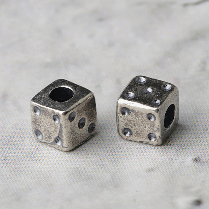 S925 Silver, Tibetan Auspicious Tianmu Dice.