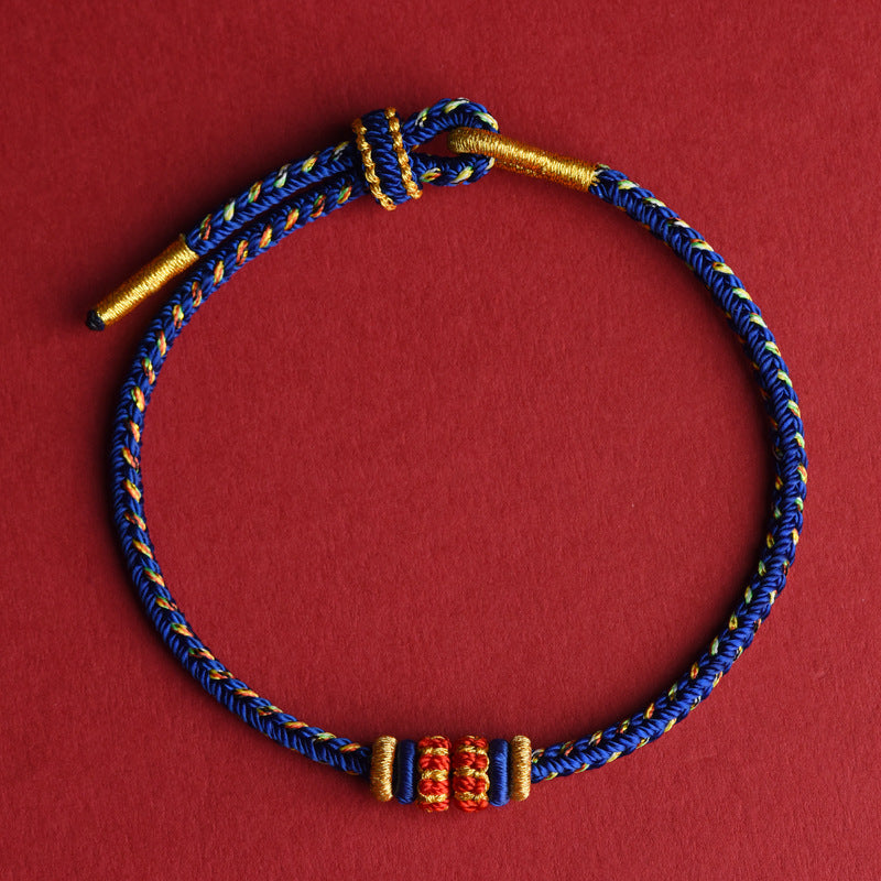 Eight Guardian Buddhas Red String Bracelet – Birth Year Protection & Luck Bracelet