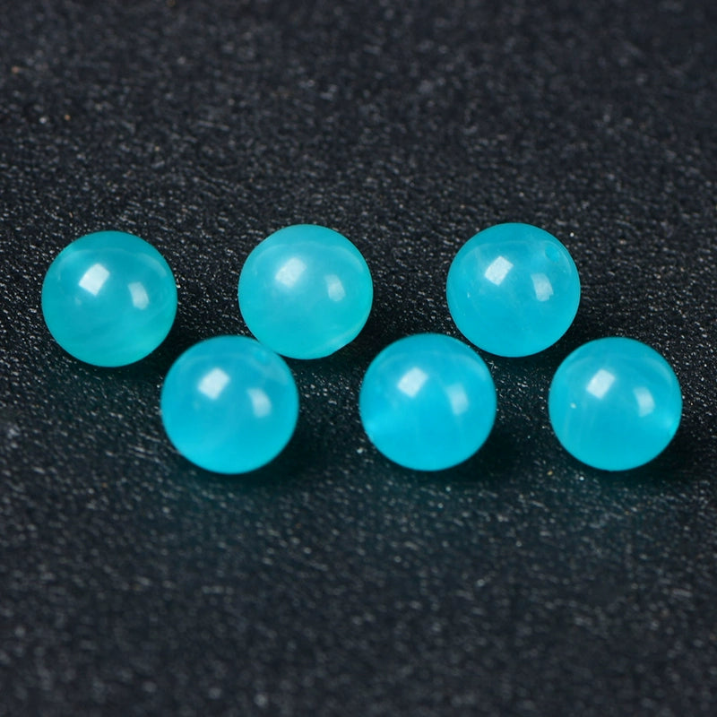 Buddha3bodhi 7A Natural Ice-Seed Milky Aquamarine Gemstone Bead