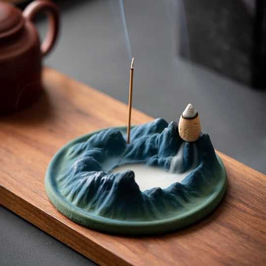 Green Mountain Backflow Incense Burner