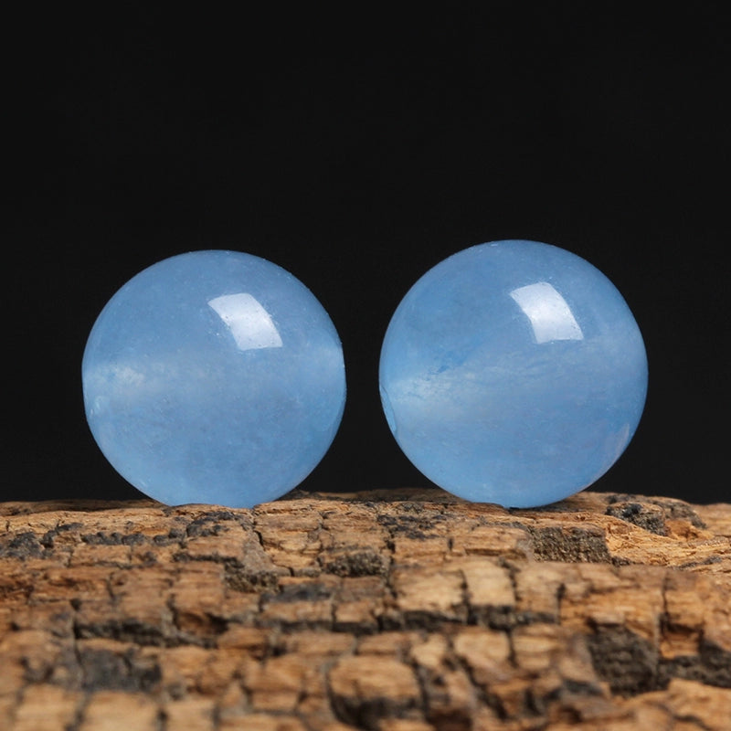 Blue Chalcedony Bead DIY Crystal Accessories