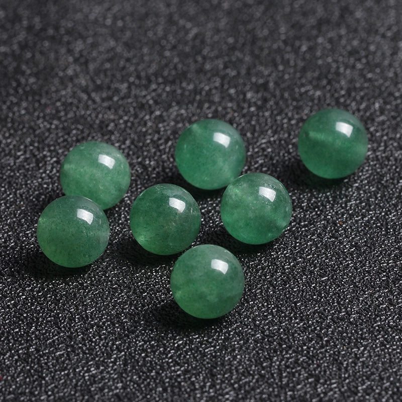 Natural 5A Green Strawberry Quartz Bead