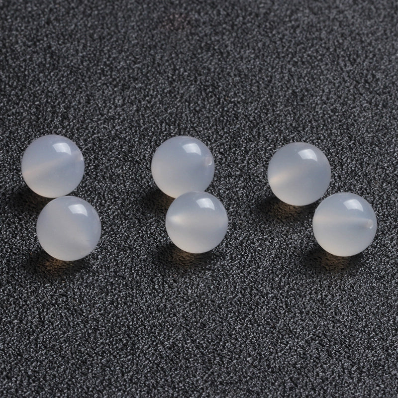 Natural White Agate Bead