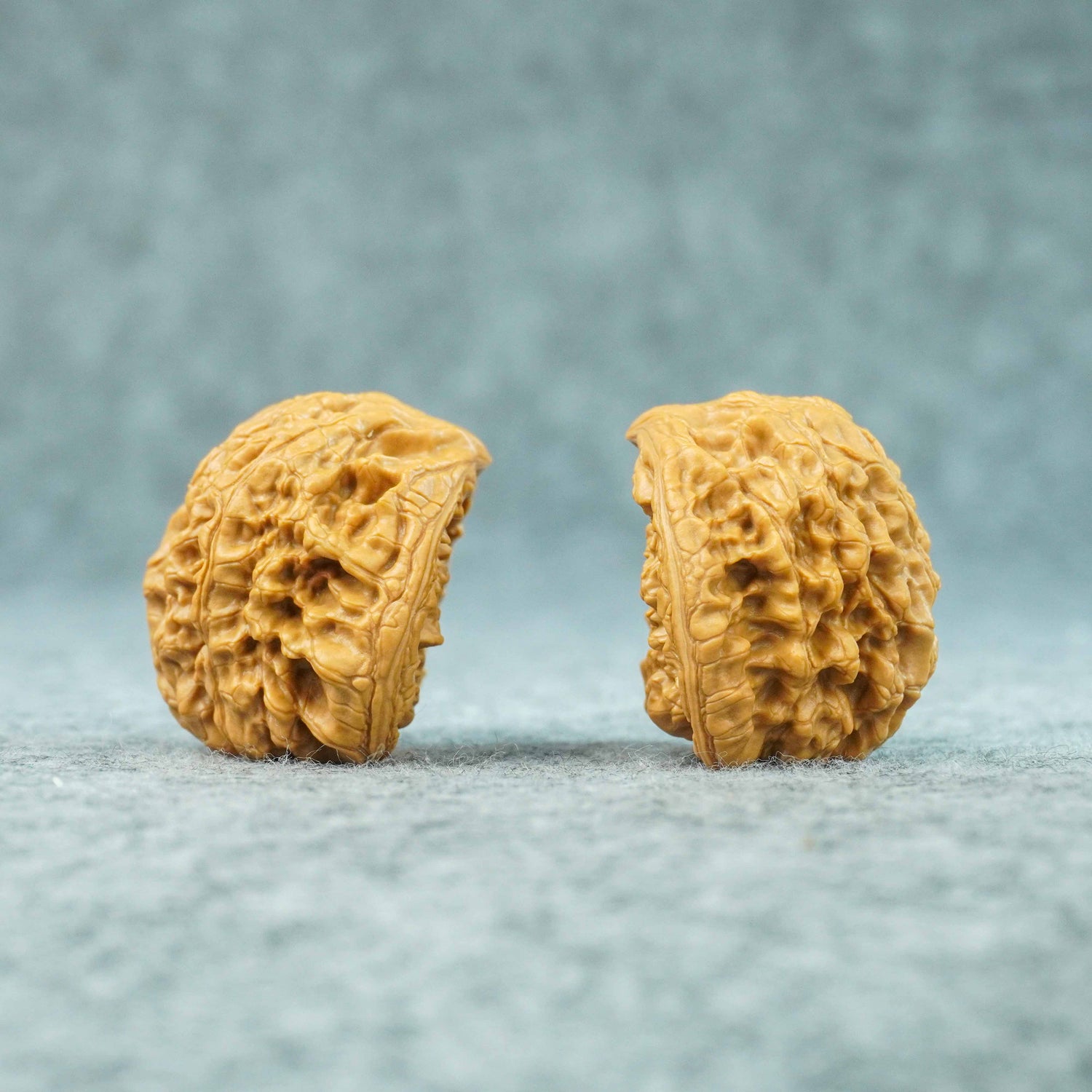 52mm Guanmao Snake Head Walnut Pair | Rare Mutation | One-of-a-Kind Matched Pair | 081503