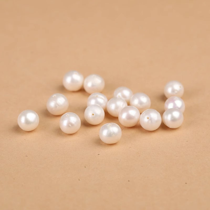 7A Natural Freshwater Pearl Beads– DIY Bracelet & Necklace Jewelry Making Accessories(10pcs)