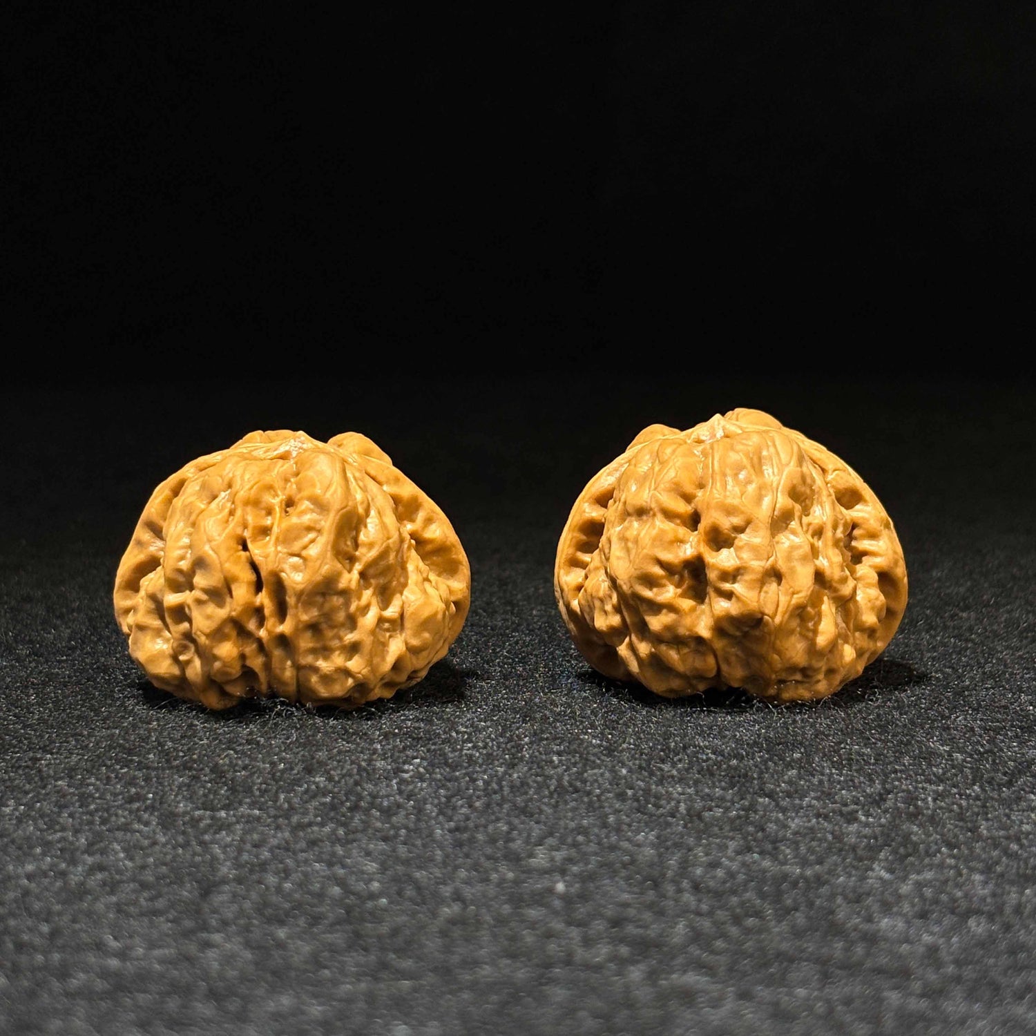 43mm Yanqing Toad Head Walnut Pair | One-of-a-Kind | 061302