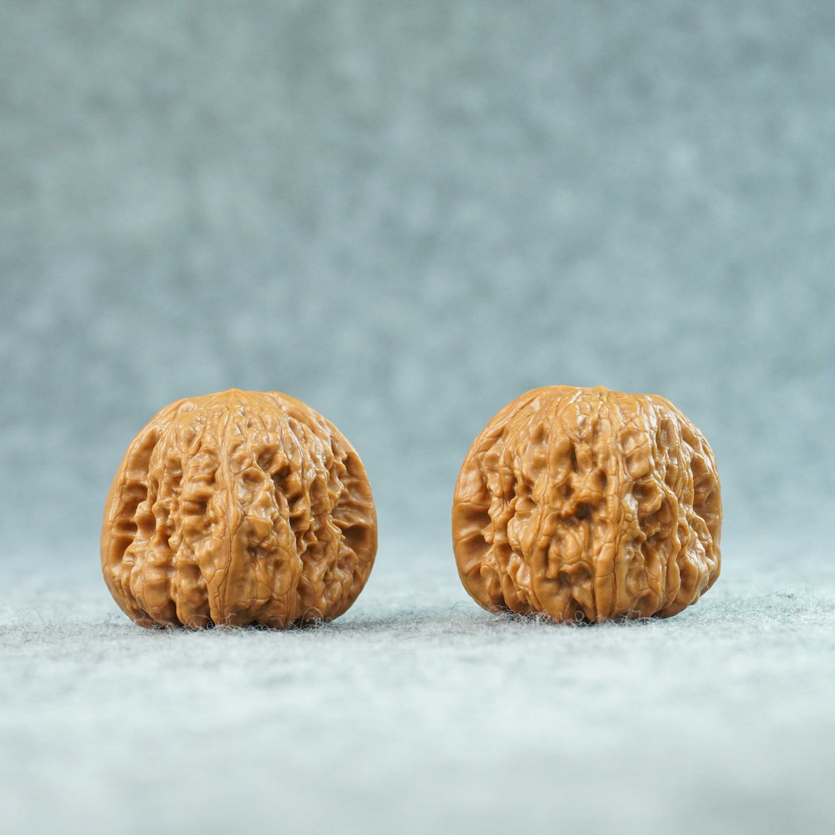 40mm Pinggu Concave Base Walnut Pair | One-of-a-Kind Listing | 092311