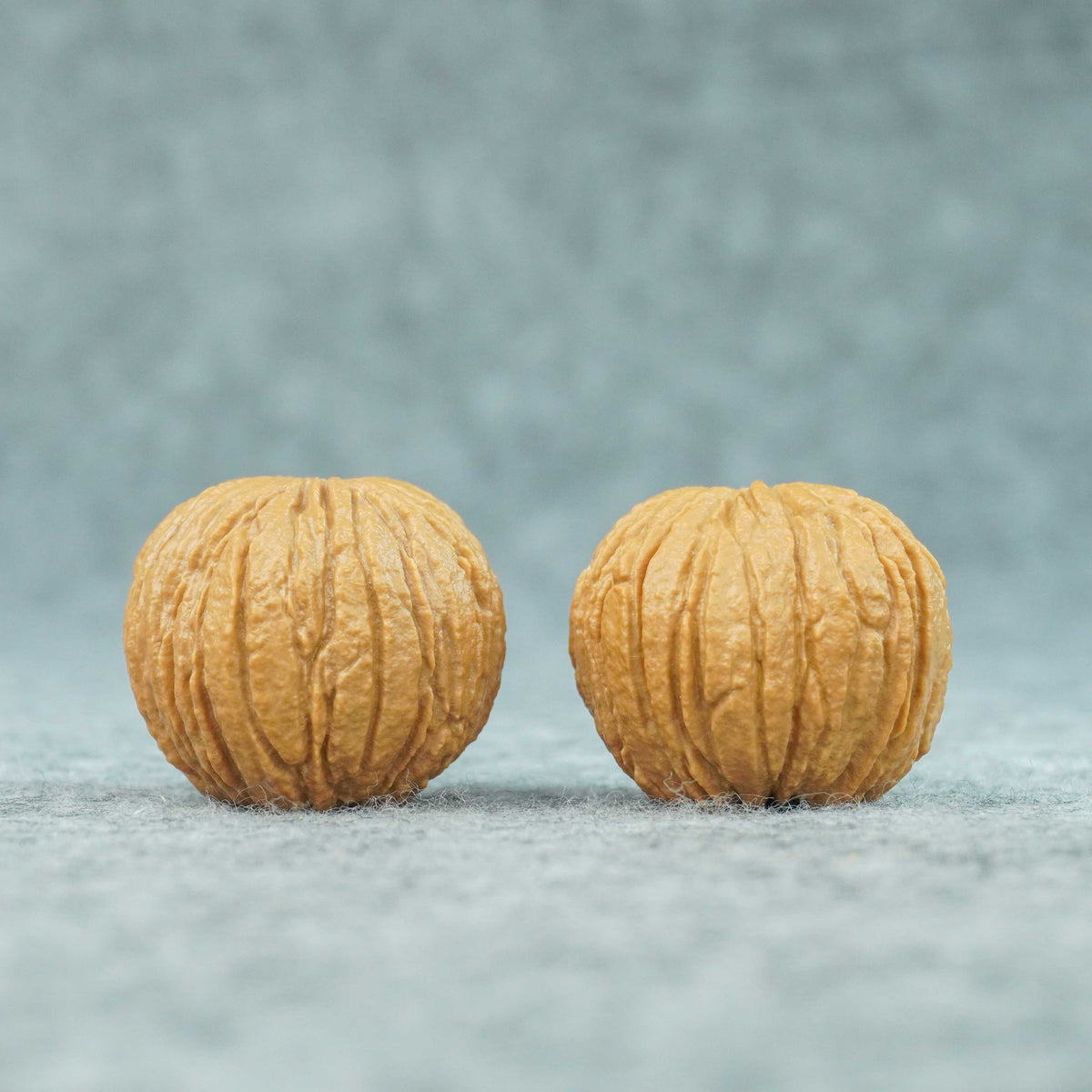 38mm Yuanbao Monkey Head Walnut Pair | One-of-a-Kind Listing | 101901