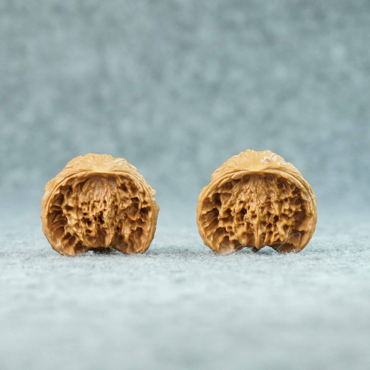 39mm Panshan Snake Head Walnut Pair | One-of-a-Kind Matched Pair | 101007