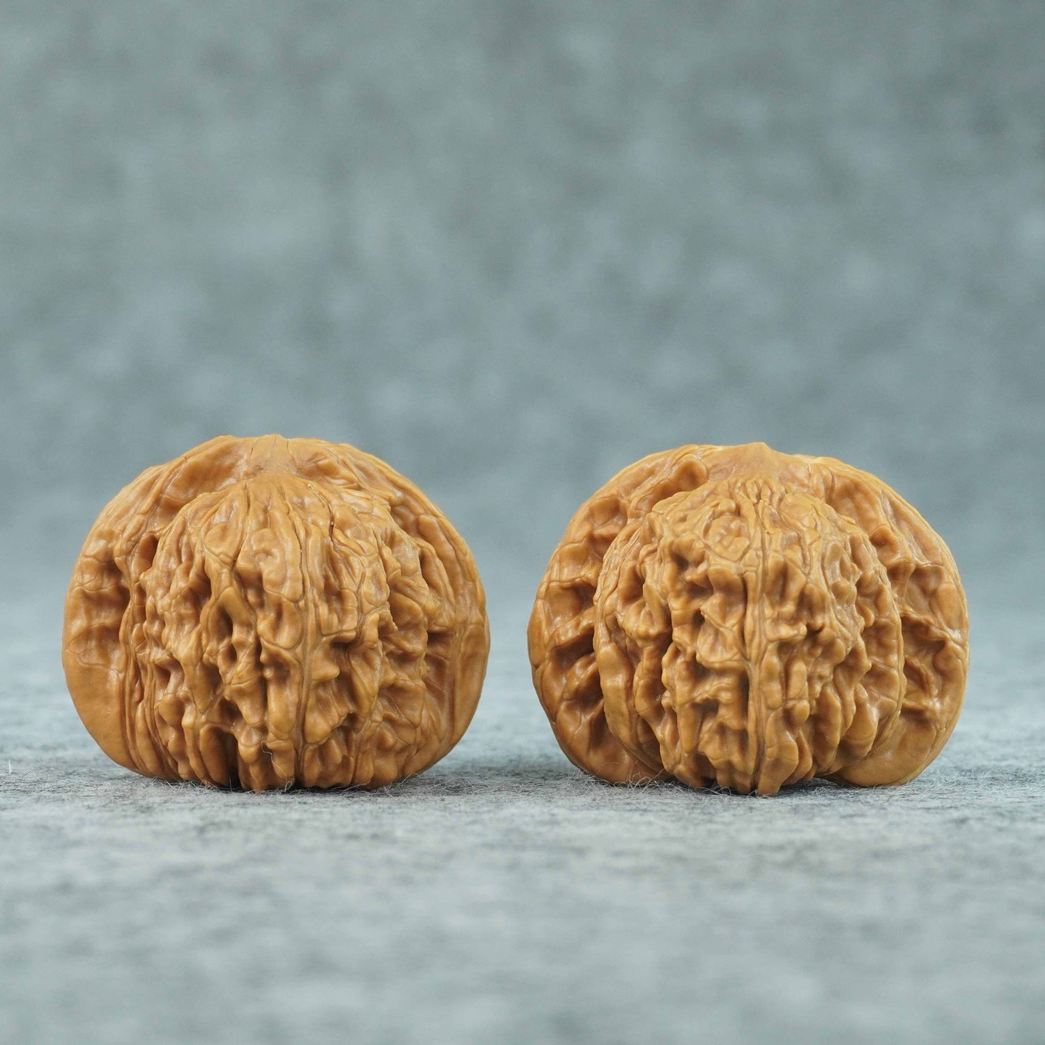 47mm “Graduate Grade” Tower King Four-Tower Wenwan Walnut Pair | One-of-a-Kind Listing | 070401