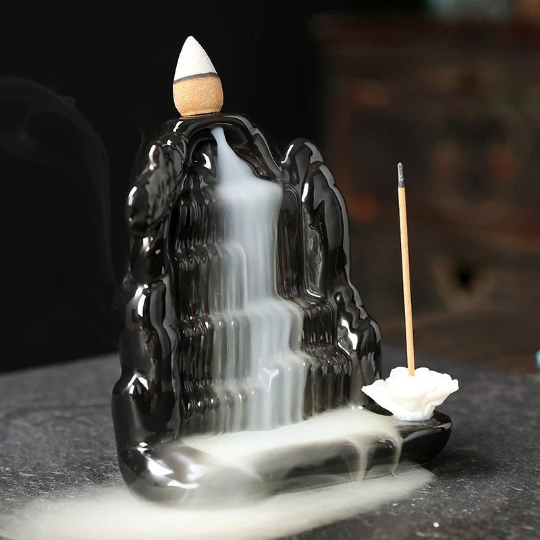 Waterfall Backflow Incense Burner