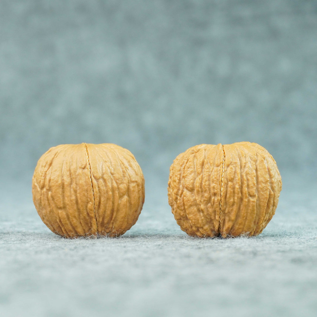 33mm Yuanbao Monkey Head Walnut Pair | One-of-a-Kind Listing | 101904