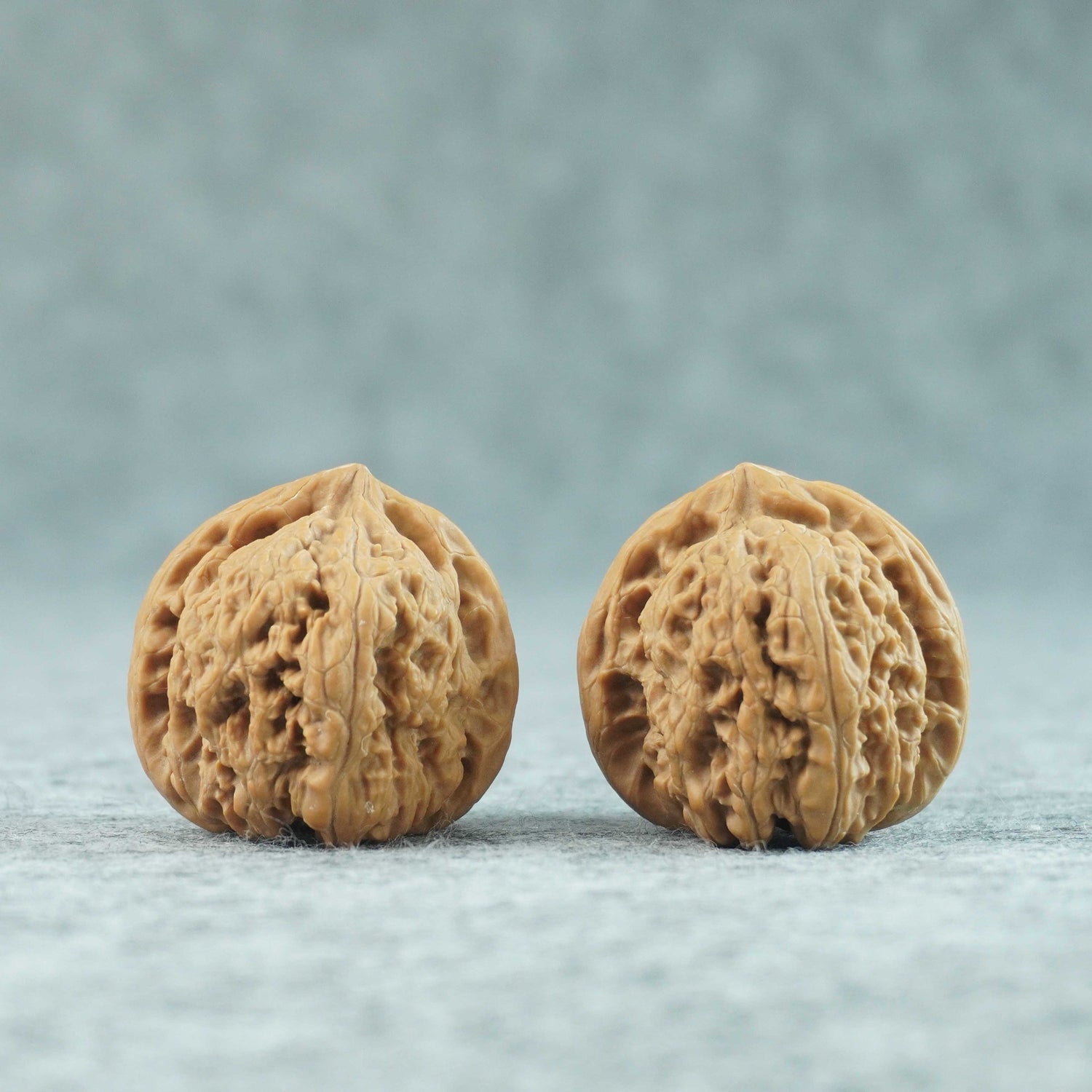 37mm （LV）Ludagun Lion Head Walnut  | One-of-a-Kind Listing | Collector-Grade Matched Pair | 070301