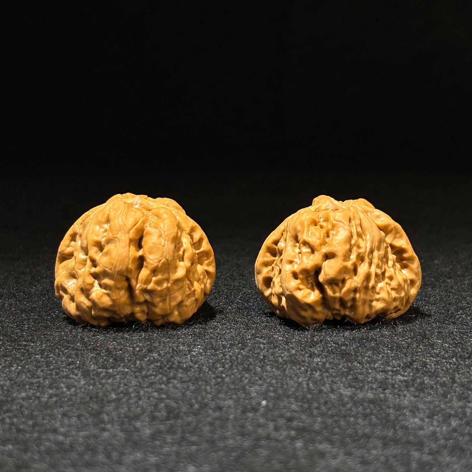 43mm Yanqing Toad Head Walnut Pair | One-of-a-Kind | 061302