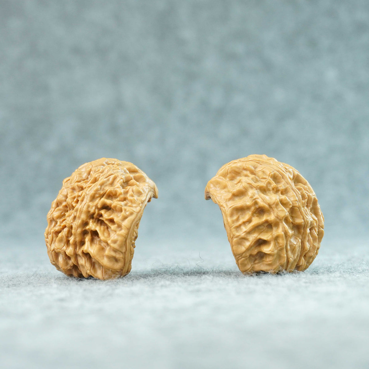 48mm Guanmao Snake Head Walnut Pair | One-of-a-Kind Matched Pair | 092304