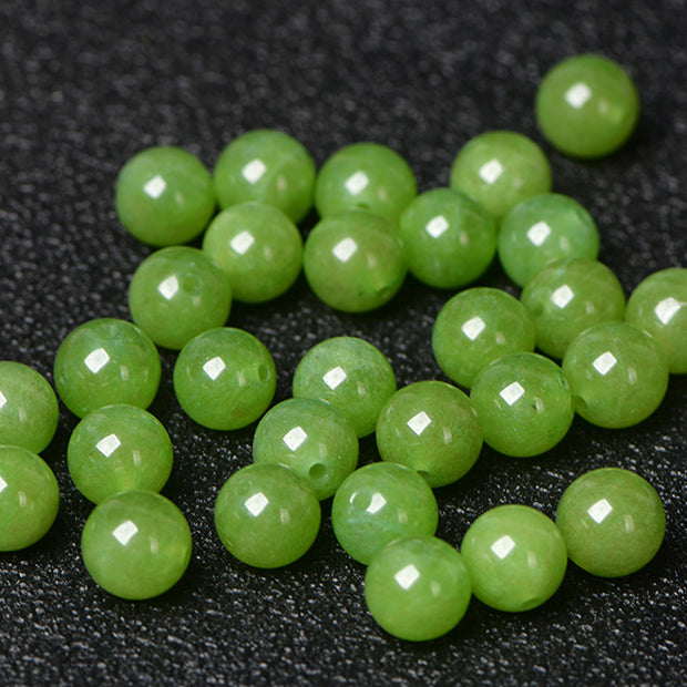 Buddha3bodhi Natural Hetian Nephrite Hetian Cyan Jade Beads