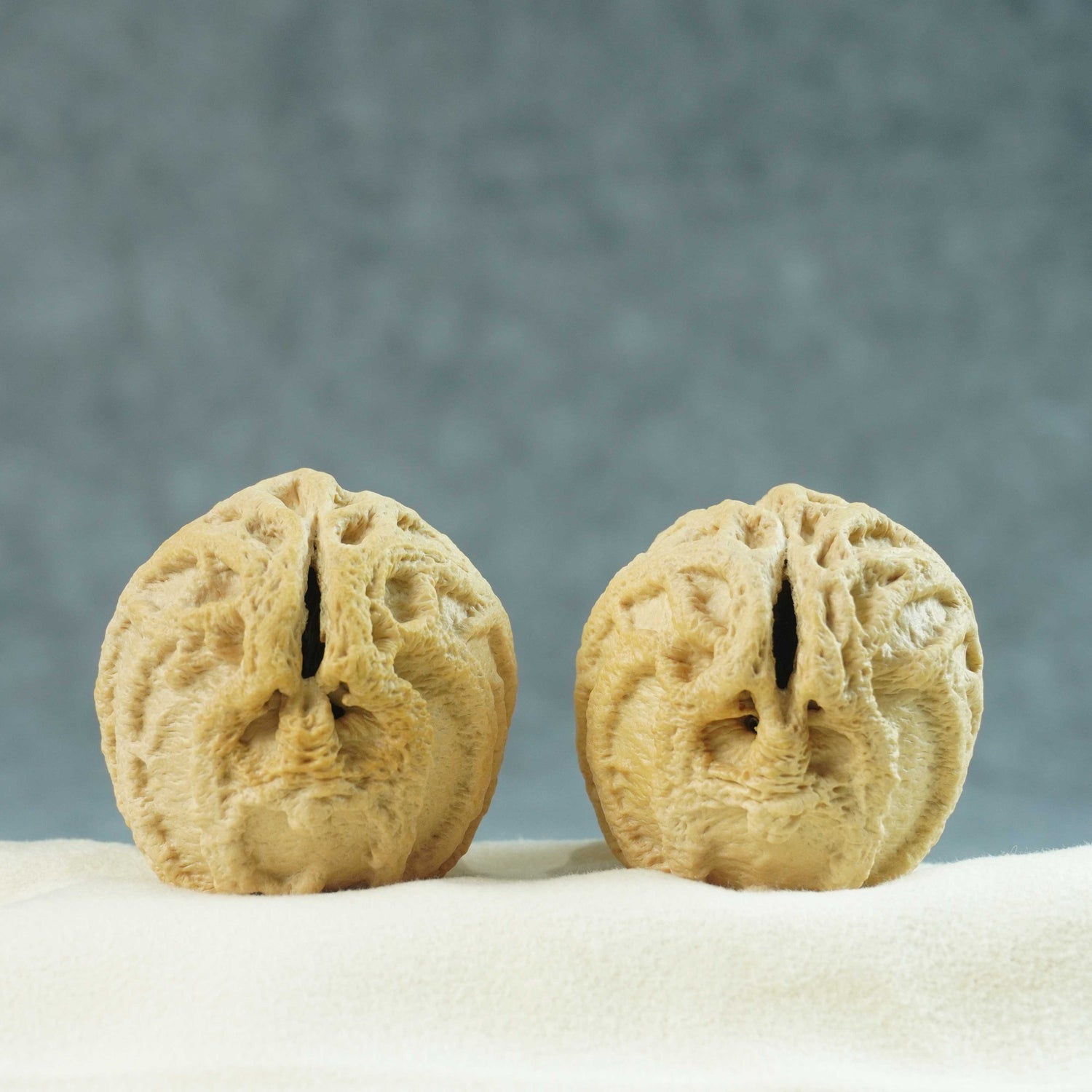 42mm Indonesian Qiankun Ghost Face Walnut | One-of-a-Kind Listing |071101
