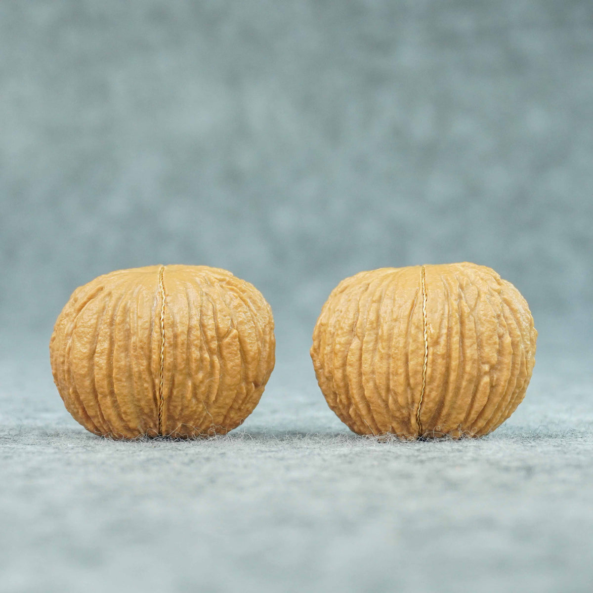 36mm Yuanbao Monkey Head Walnut Pair | One-of-a-Kind Listing | 101903