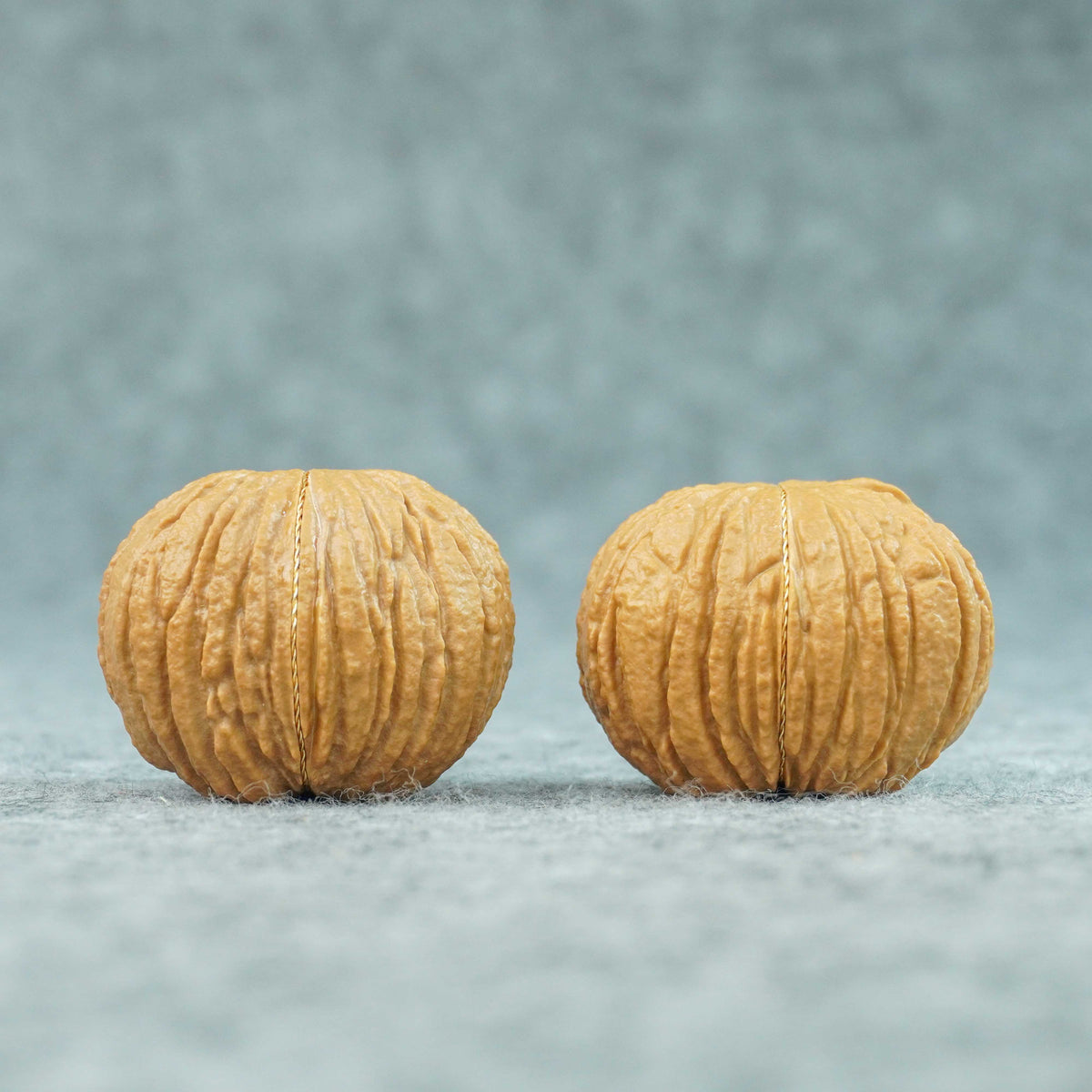 38mm Yuanbao Monkey Head Walnut Pair | One-of-a-Kind Listing | 101901
