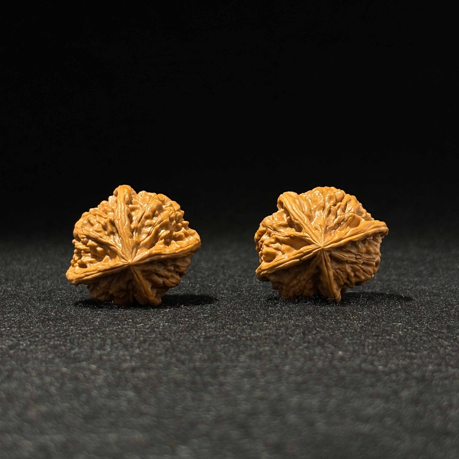 43mm Jade Seal Four-Ridge Walnut | One-of-a-Kind Listing