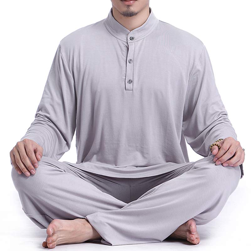 Meditation  Spiritual  Tai Chi Practice Yoga Clothing Men's Set