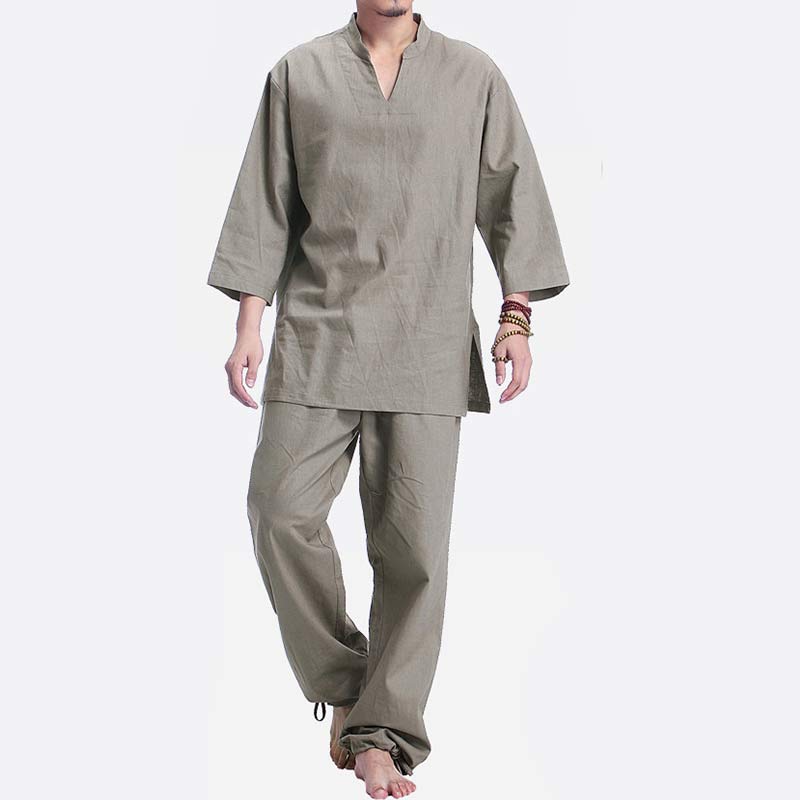 Meditation  Spiritual  Practice Yoga Clothing Men's Set