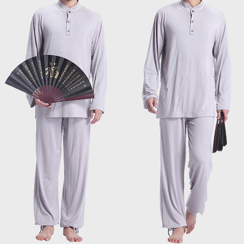 Meditation  Spiritual  Tai Chi Practice Yoga Clothing Men's Set