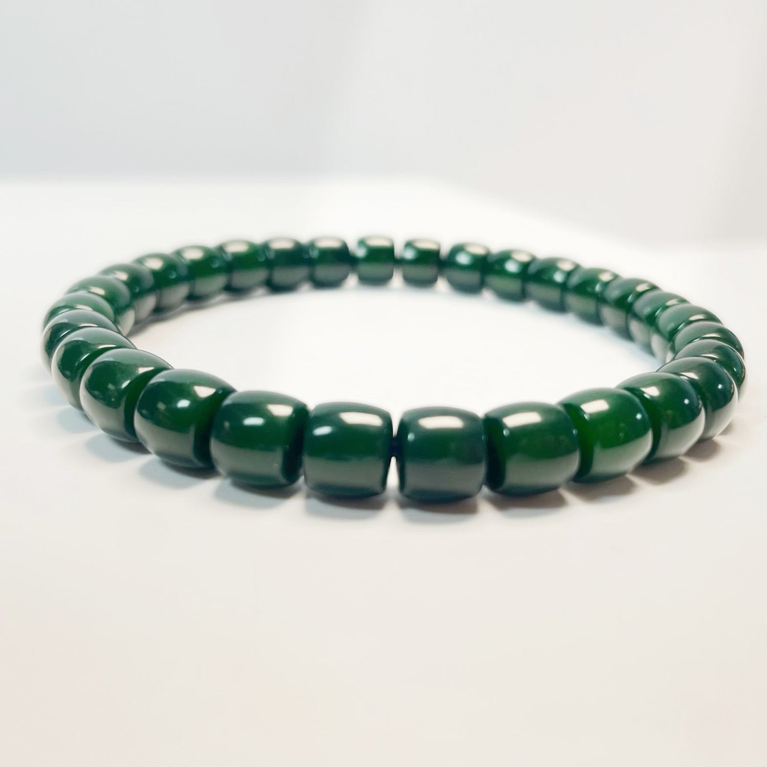 Green Bodhi Beads Meditation Bracelet for Calm and Relaxion