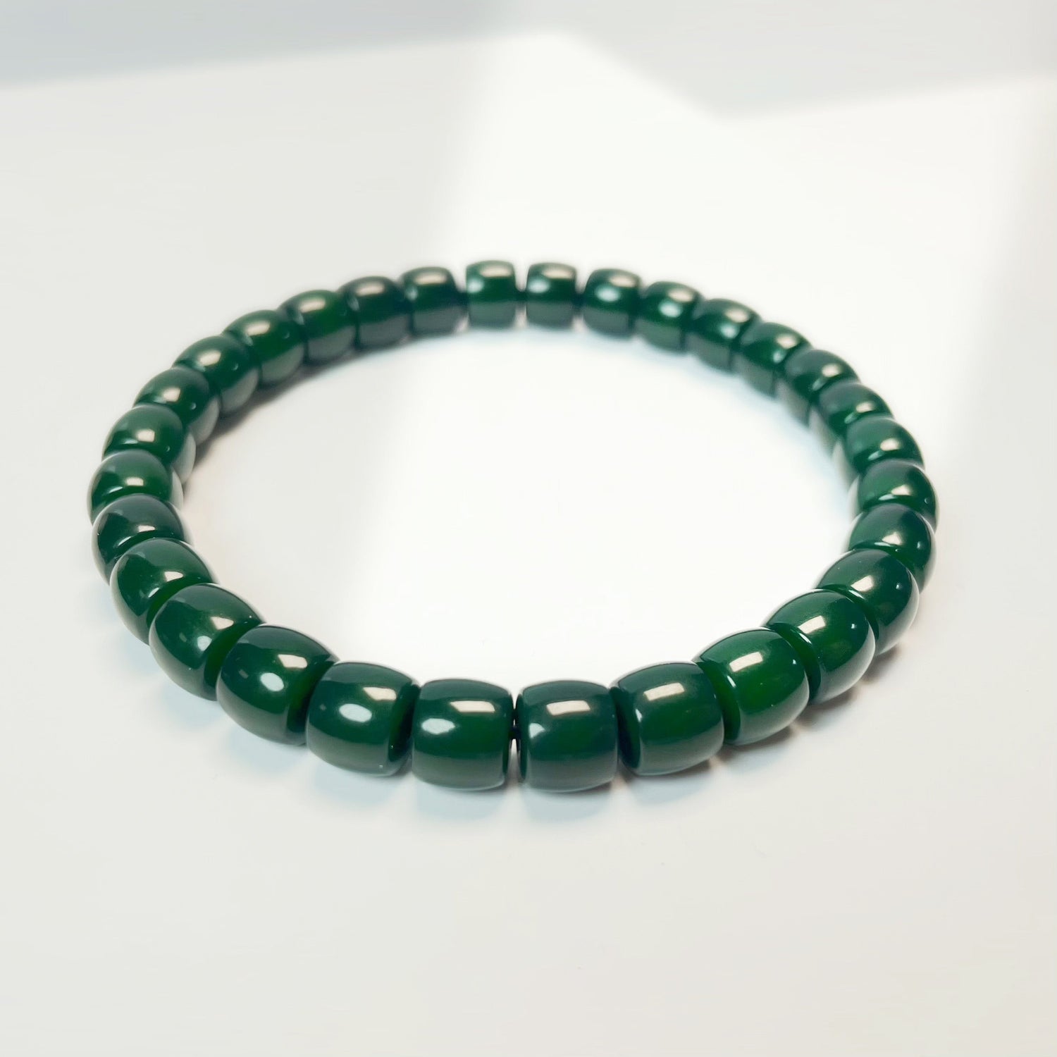 Green Bodhi Beads Meditation Bracelet for Calm and Relaxion