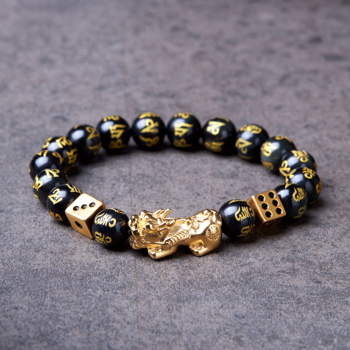 Debt Relief & Gambling Feng Shui Pixiu Bracelet - Maximum Success