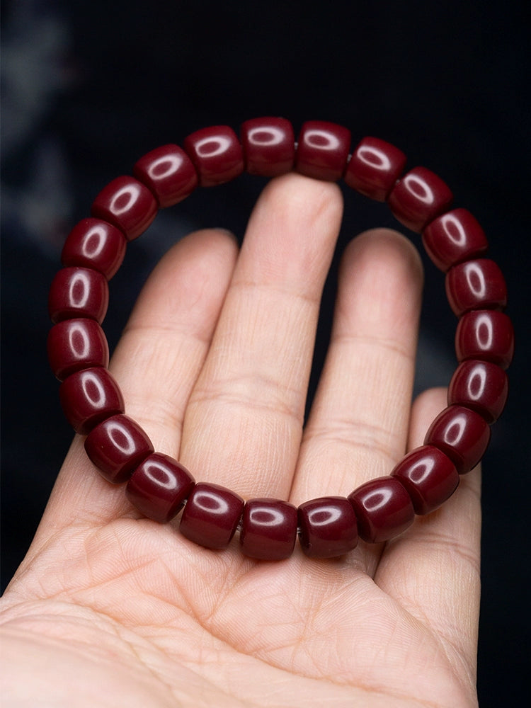 Red Bodhi Bracelet Energizing Meditation  Beads