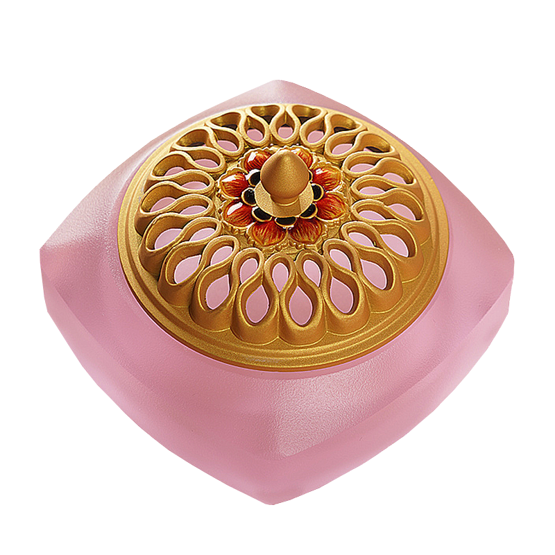 Handcrafted Candy Colored Glazed Incense Burner